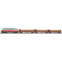 PIKO 58117 H0 Sound-Exklusiv-Set 2022 zum Tag der Offenen Tür: BR 232 + 3 Stammholztransportwagen, WFL, Ep. VI von PIKO