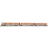 PIKO 58227 H0 3er Set x-Wagen S-Bahn mit Steuerwagen orange-grau Wechselstrom, DB AG, Ep. V von PIKO