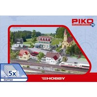 PIKO 61925 H0 Gebäude Set "Dorf" 5 teilig von PIKO