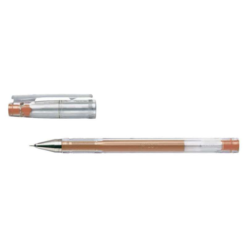 PILOT Gelschreiber in verschiedenen Farben & Stärken, PILOT Modell G-Tec, Strichstärke 0,2 mm, Farbe braun von PILOT