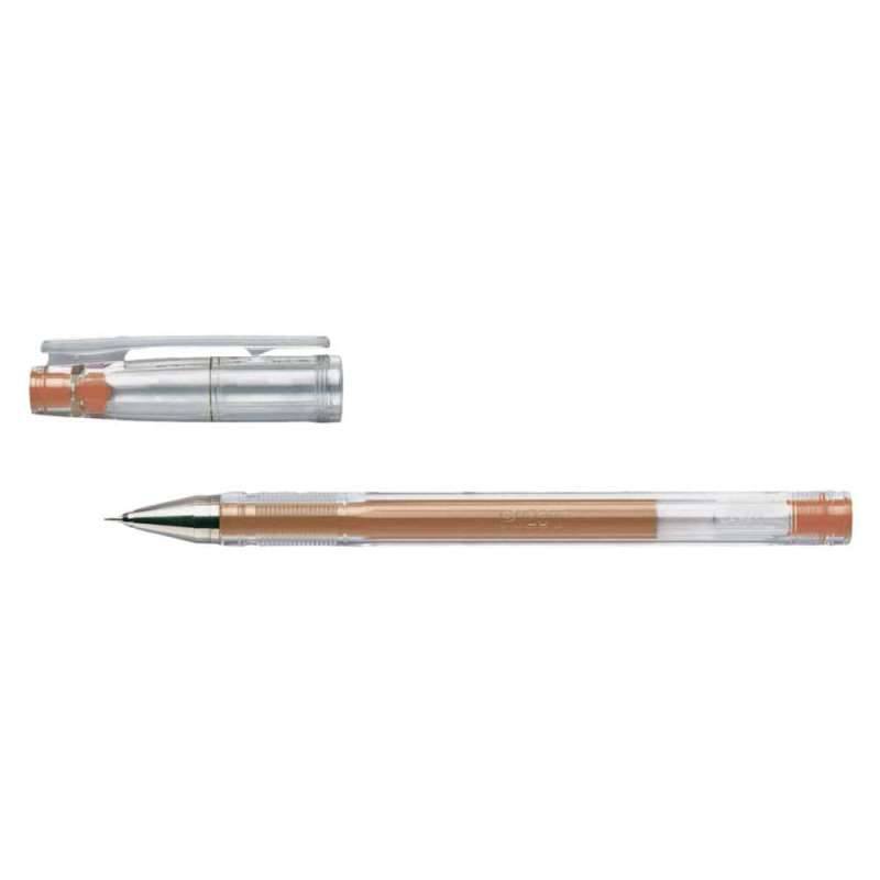 PILOT Gelschreiber in verschiedenen Farben & Stärken, PILOT Modell G-Tec, Strichstärke 0,2 mm, Farbe braun von PILOT