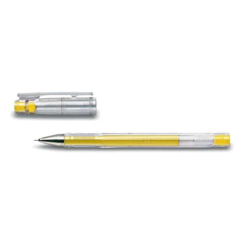 PILOT Gelschreiber in verschiedenen Farben & Stärken, PILOT Modell G-Tec, Strichstärke 0,2 mm, Farbe gelb von PILOT
