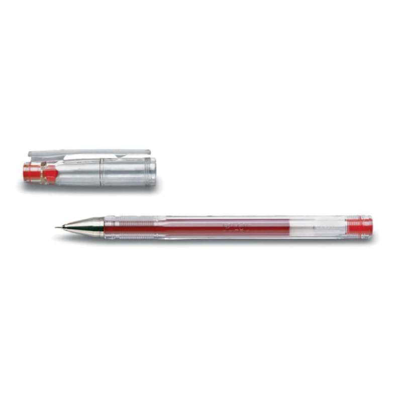 PILOT Gelschreiber in verschiedenen Farben & Stärken, PILOT Modell G-Tec, Strichstärke 0,2 mm, Farbe rot von PILOT