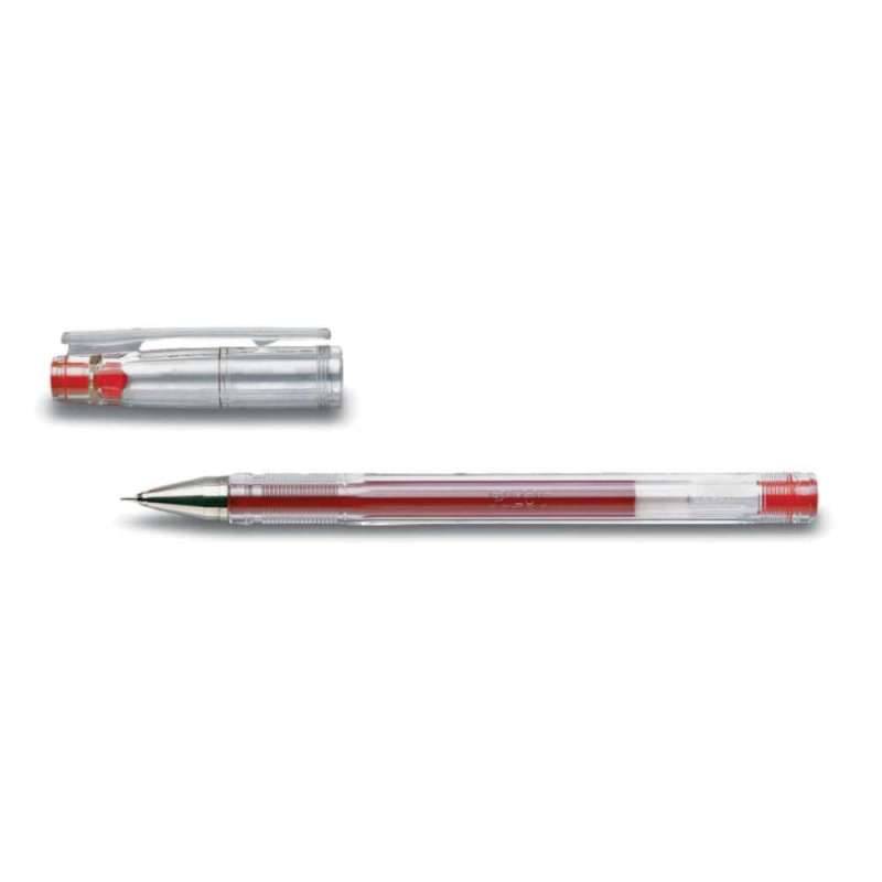 PILOT Gelschreiber in verschiedenen Farben & Stärken, PILOT Modell G-Tec, Strichstärke 0,2 mm, Farbe rot von PILOT