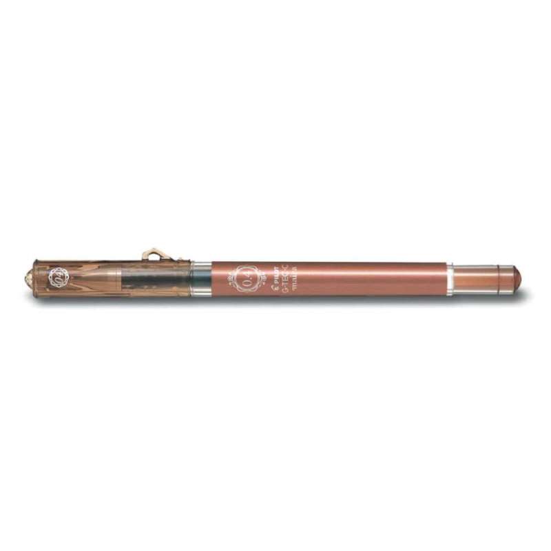 PILOT Gelschreiber in verschiedenen Farben & Stärken, PILOT Modell G-Tec-C Maica, Strichstärke 0,2 mm, Farbe braun von PILOT