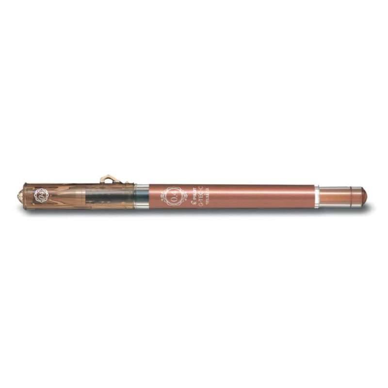 PILOT Gelschreiber in verschiedenen Farben & Stärken, PILOT Modell G-Tec-C Maica, Strichstärke 0,2 mm, Farbe braun von PILOT