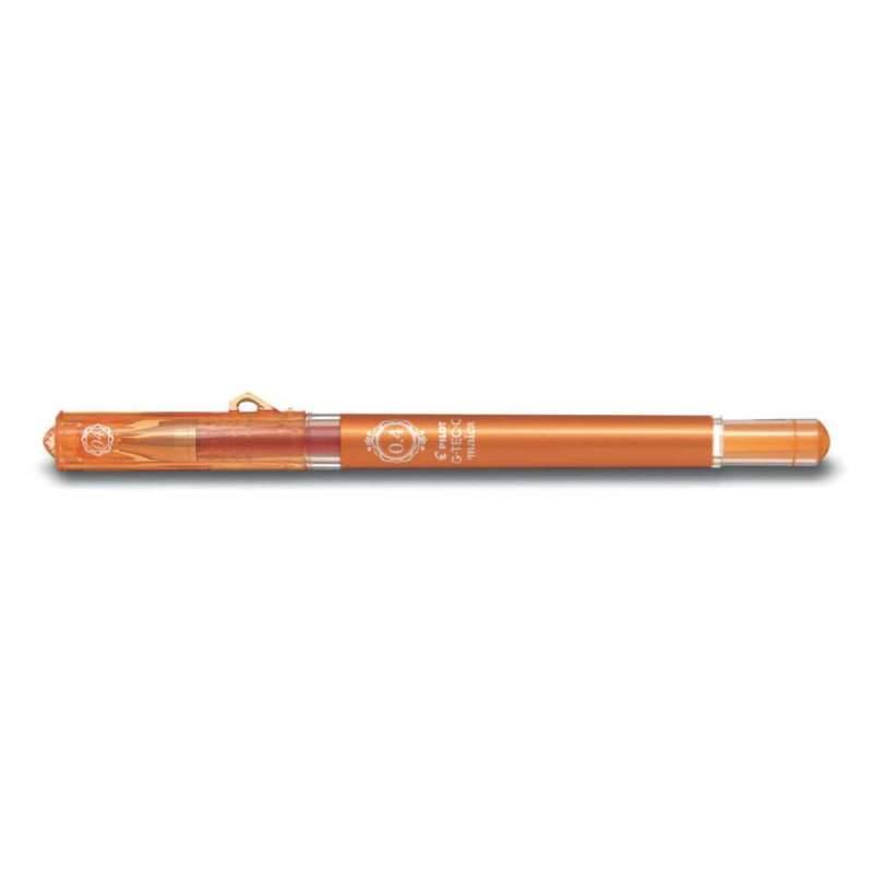 PILOT Gelschreiber in verschiedenen Farben & Stärken, PILOT Modell G-Tec-C Maica, Strichstärke 0,2 mm, Farbe orange von PILOT