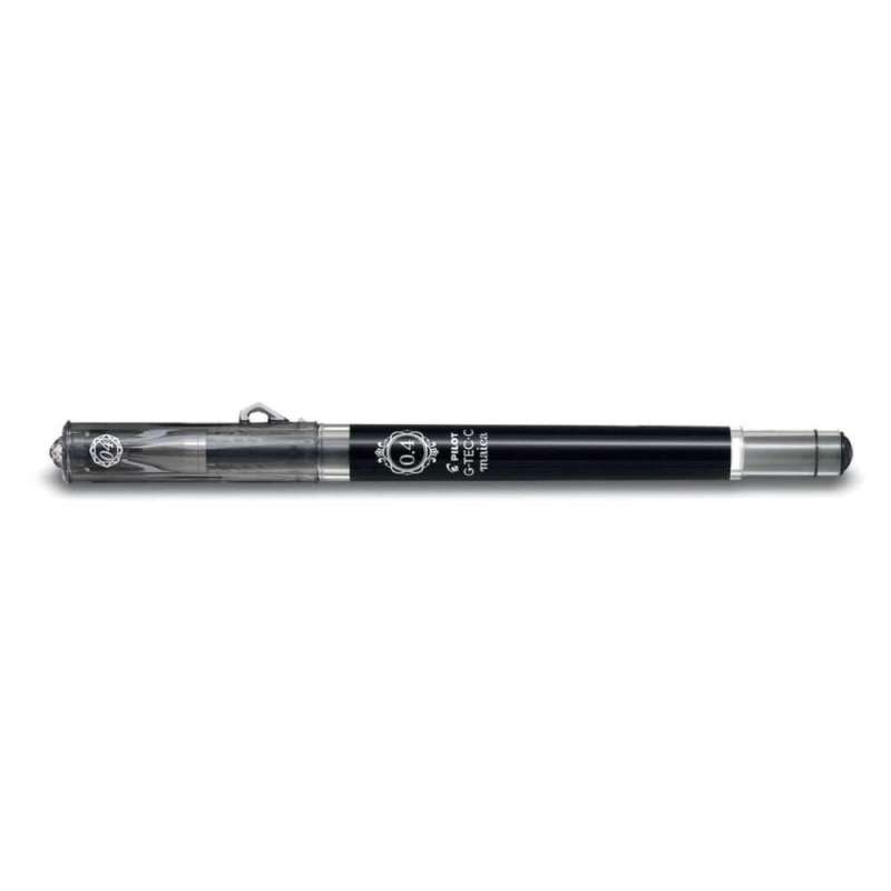 PILOT Gelschreiber in verschiedenen Farben & Stärken, PILOT Modell G-Tec-C Maica, Strichstärke 0,2 mm, Farbe schwarz von PILOT