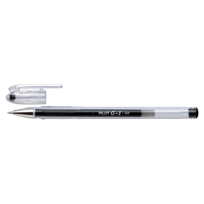 PILOT Gelschreiber in verschiedenen Farben & Stärken, PILOT Modell G1-5 Klassik, Strichstärke 0,3 mm, Farbe schwarz PILOT Gelschreiber in verschiedenen Farben & Stärken, PILOT Modell G1-5 Klassik, Strichstärke 0,3 mm, Farbe schwarz von PILOT
