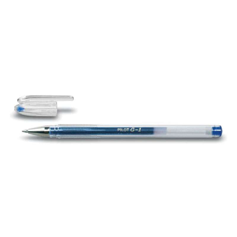 PILOT Gelschreiber in verschiedenen Farben & Stärken, PILOT Modell G1-7, Strichstärke 0,4 mm, Farbe blau von PILOT
