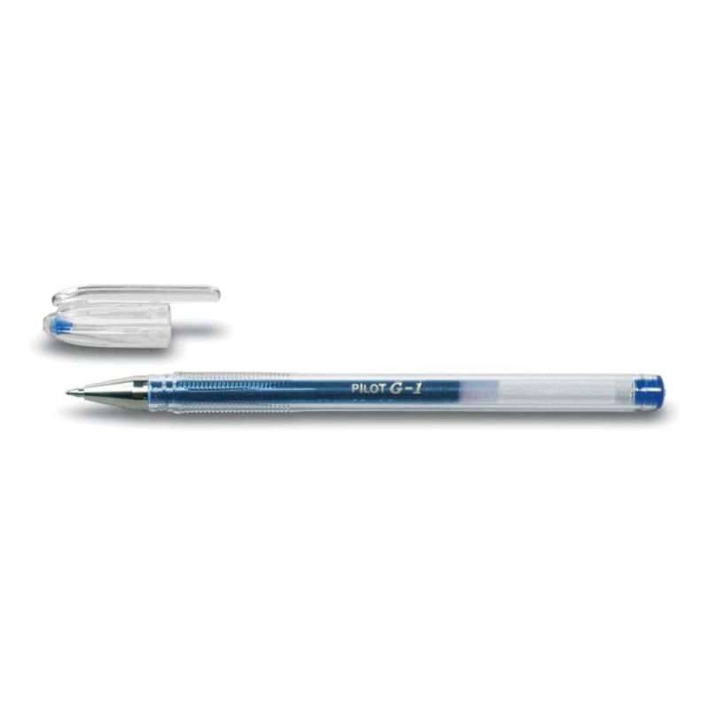 PILOT Gelschreiber in verschiedenen Farben & Stärken, PILOT Modell G1-7, Strichstärke 0,4 mm, Farbe blau von PILOT