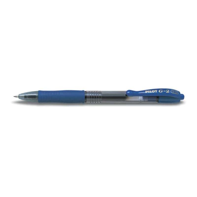 PILOT Gelschreiber in verschiedenen Farben & Stärken, PILOT Modell G2-10, Strichstärke 0,5 mm, Farbe blau von PILOT