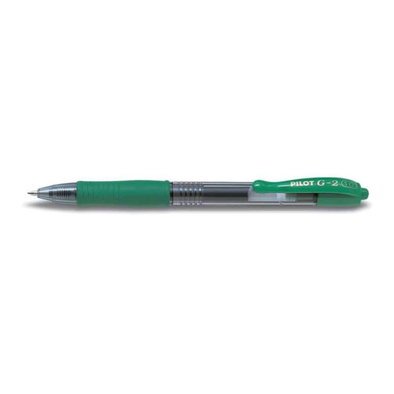PILOT Gelschreiber in verschiedenen Farben & Stärken, PILOT Modell G2-10, Strichstärke 0,5 mm, Farbe grün PILOT Gelschreiber in verschiedenen Farben & Stärken, PILOT Modell G2-10, Strichstärke 0,5 mm, Farbe grün von PILOT