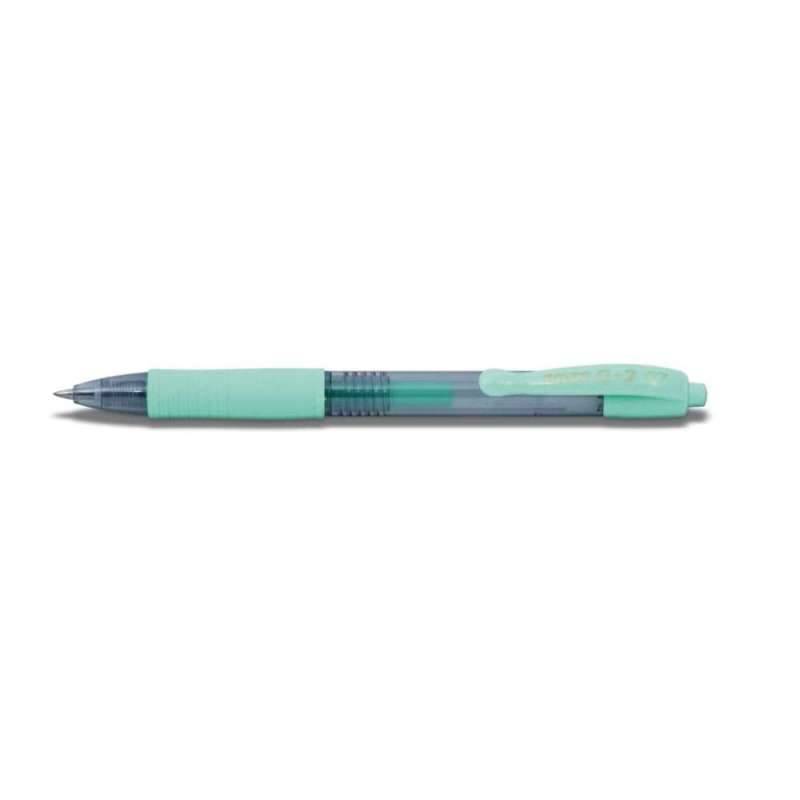 PILOT Gelschreiber in verschiedenen Farben & Stärken, PILOT Modell G2-7 Pastell, Strichstärke 0,4 mm, Farbe pastellgrün von PILOT