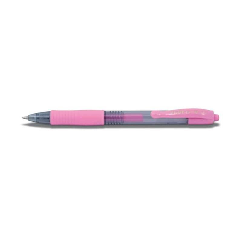 PILOT Gelschreiber in verschiedenen Farben & Stärken, PILOT Modell G2-7 Pastell, Strichstärke 0,4 mm, Farbe pastellpink von PILOT
