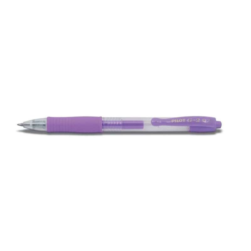 PILOT Gelschreiber in verschiedenen Farben & Stärken, PILOT Modell G2-7 Pastell, Strichstärke 0,4 mm, Farbe pastellviolett PILOT Gelschreiber in verschiedenen Farben & Stärken, PILOT Modell G2-7 Pastell, Strichstärke 0,4 mm, Farbe pastellviolett von PILOT