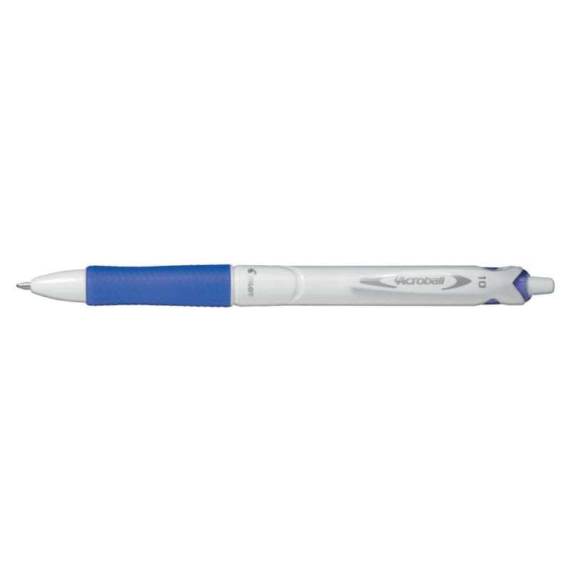 PILOT Kugelschreiber, PILOT Modell Acroball Pure White, Strichstärke 0,4 mm, Farbe blau von PILOT