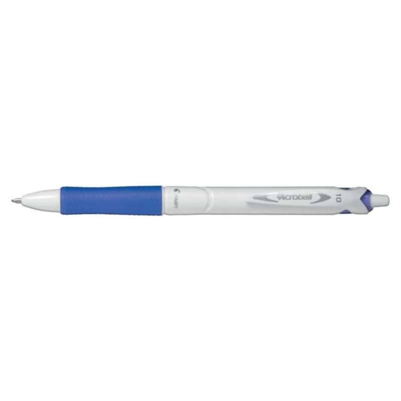 PILOT Kugelschreiber, PILOT Modell Acroball Pure White, Strichstärke 0,4 mm, Farbe blau von PILOT
