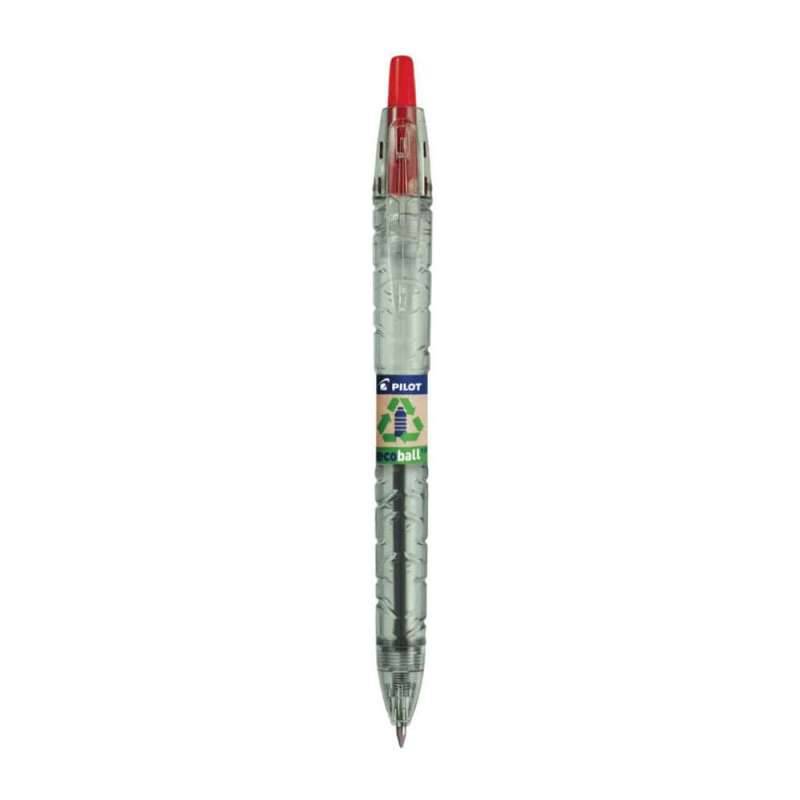 PILOT Kugelschreiber, PILOT Modell B2P Ecoball, Strichstärke 0,4 mm, Farbe rot von PILOT