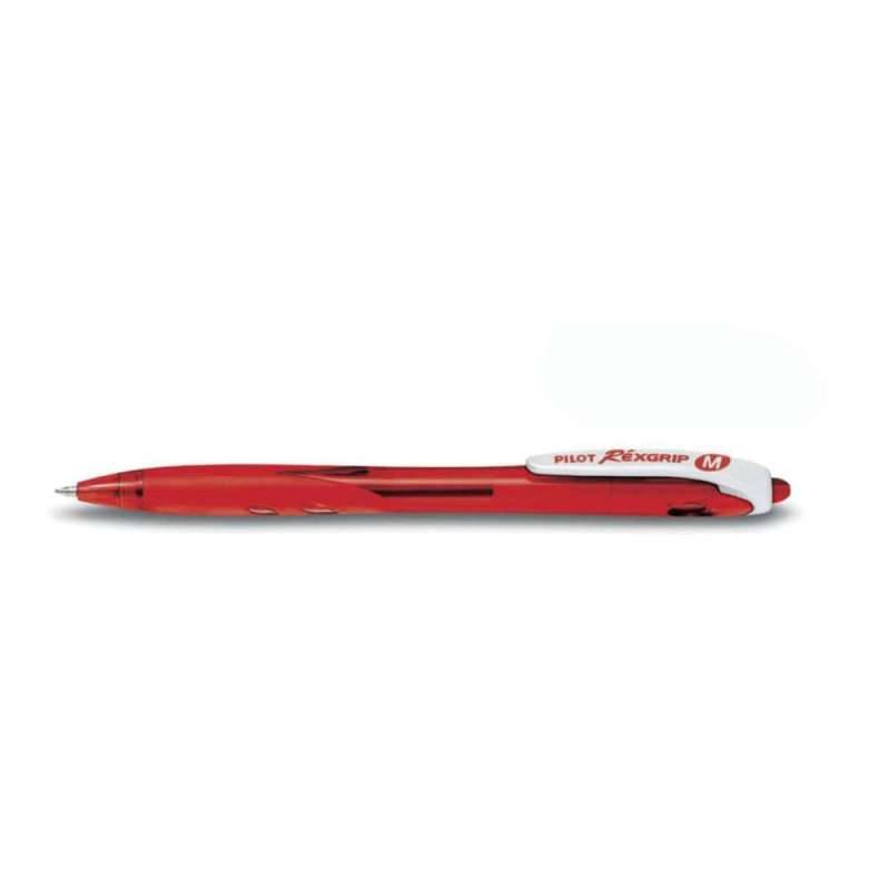 PILOT Kugelschreiber, PILOT Modell Réxgrip, Strichstärke 0,4 mm, Farbe rot von PILOT