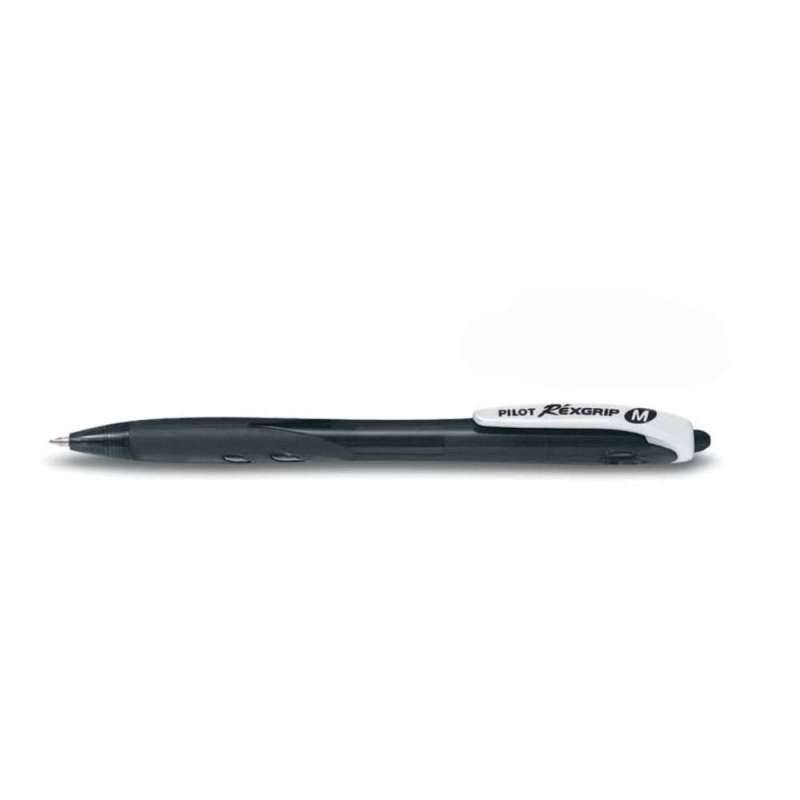 PILOT Kugelschreiber, PILOT Modell Réxgrip, Strichstärke 0,4 mm, Farbe schwarz von PILOT