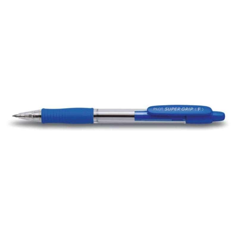 PILOT Kugelschreiber, PILOT Modell Super Grip, Strichstärke 0,3 mm, Farbe blau von PILOT