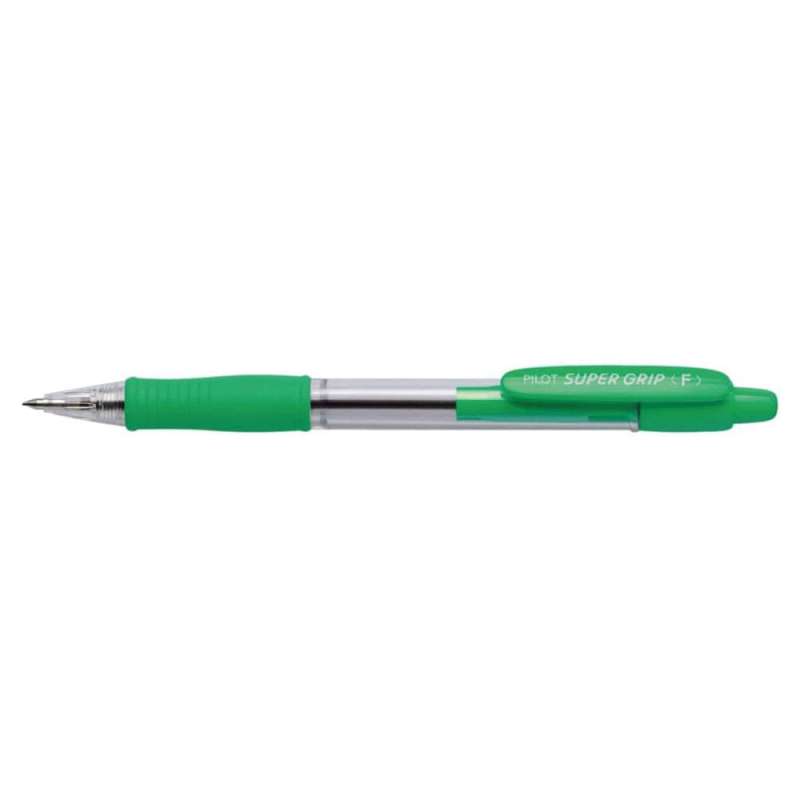 PILOT Kugelschreiber, PILOT Modell Super Grip, Strichstärke 0,3 mm, Farbe grün PILOT Kugelschreiber, PILOT Modell Super Grip, Strichstärke 0,3 mm, Farbe grün von PILOT