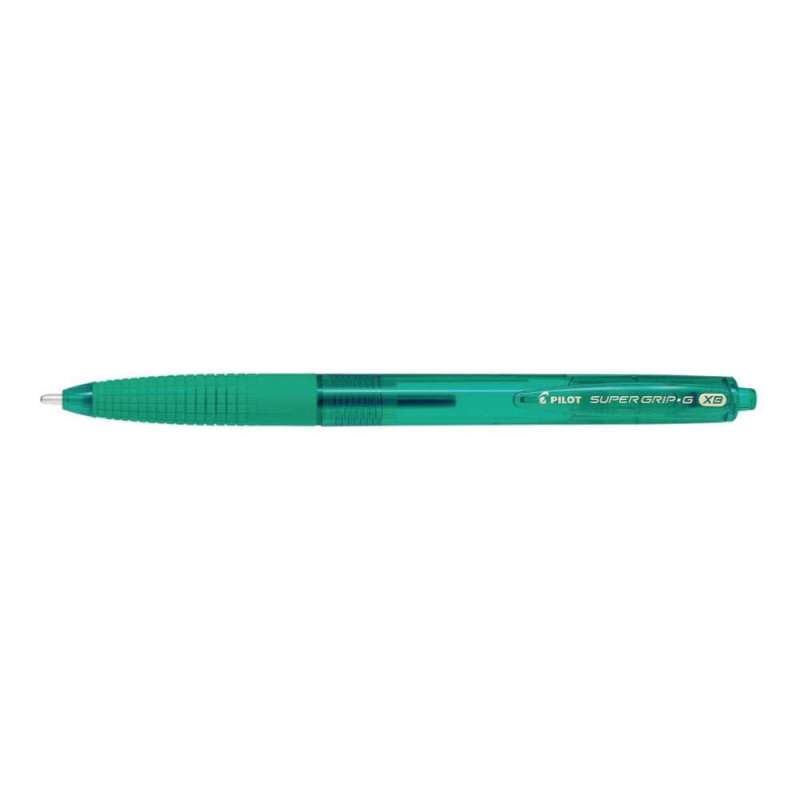 PILOT Kugelschreiber, PILOT Modell Super Grip G RT, Strichstärke 0,6 mm, Farbe grün PILOT Kugelschreiber, PILOT Modell Super Grip G RT, Strichstärke 0,6 mm, Farbe grün von PILOT