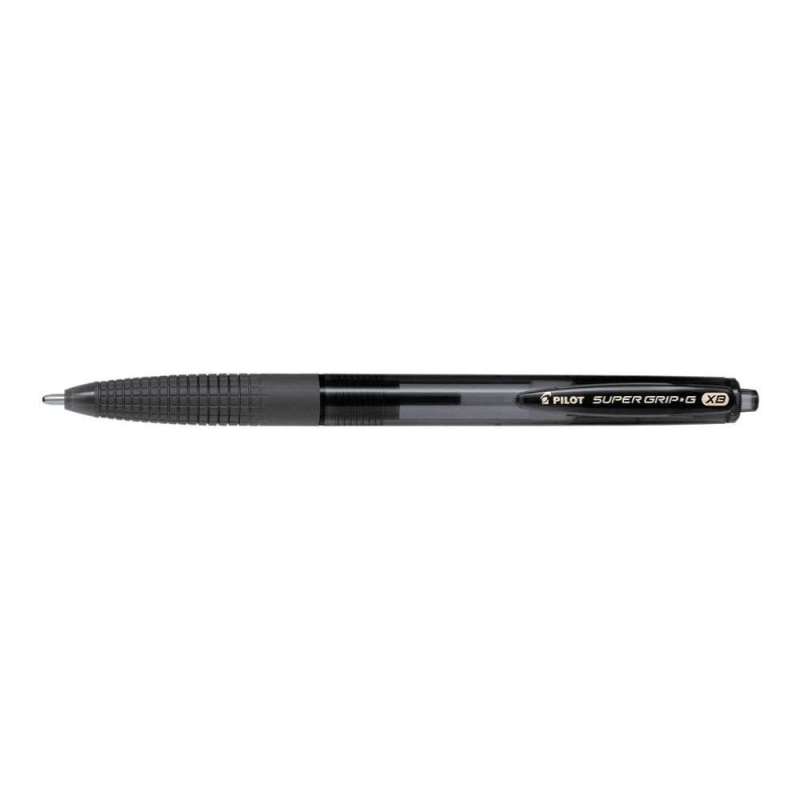 PILOT Kugelschreiber, PILOT Modell Super Grip G RT, Strichstärke 0,6 mm, Farbe schwarz von PILOT