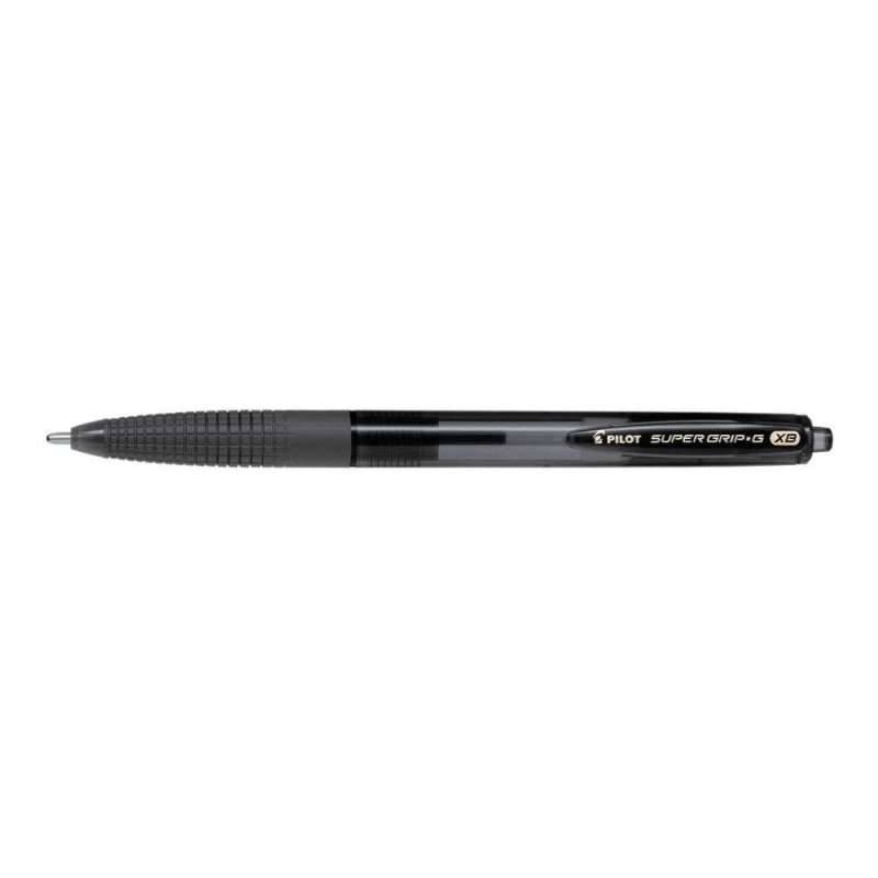 PILOT Kugelschreiber, PILOT Modell Super Grip G RT, Strichstärke 0,6 mm, Farbe schwarz von PILOT