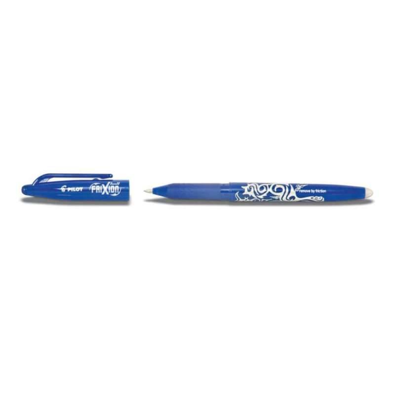 PILOT Tintenroller FriXion Ball, Sets Einzeln, Strichstärke 0,4 mm, Farbe blau von PILOT