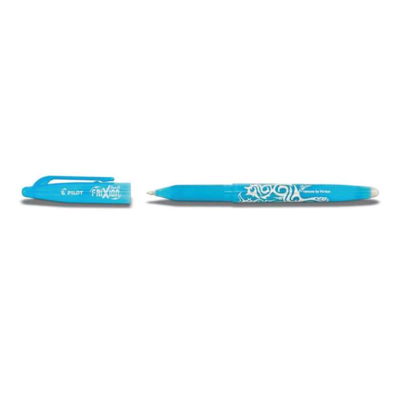 PILOT Tintenroller FriXion Ball, Sets Einzeln, Strichstärke 0,4 mm, Farbe hellblau von PILOT