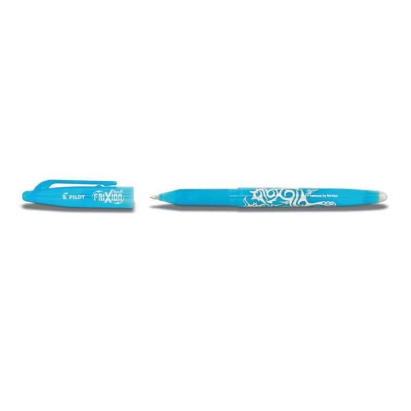 PILOT Tintenroller FriXion Ball, Sets Einzeln, Strichstärke 0,4 mm, Farbe hellblau von PILOT