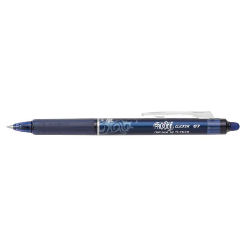 PILOT Tintenroller FriXion Clicker, Sets Einzeln, Strichstärke 0,4 mm, Farbe blauschwarz von PILOT