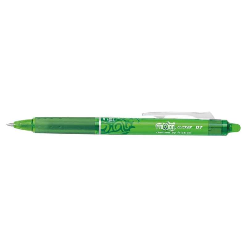 PILOT Tintenroller FriXion Clicker, Sets Einzeln, Strichstärke 0,4 mm, Farbe hellgrün PILOT Tintenroller FriXion Clicker, Sets Einzeln, Strichstärke 0,4 mm, Farbe hellgrün von PILOT