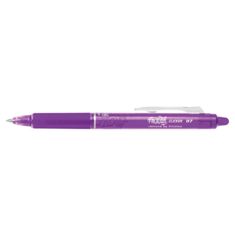 PILOT Tintenroller FriXion Clicker, Sets Einzeln, Strichstärke 0,4 mm, Farbe lila PILOT Tintenroller FriXion Clicker, Sets Einzeln, Strichstärke 0,4 mm, Farbe lila von PILOT