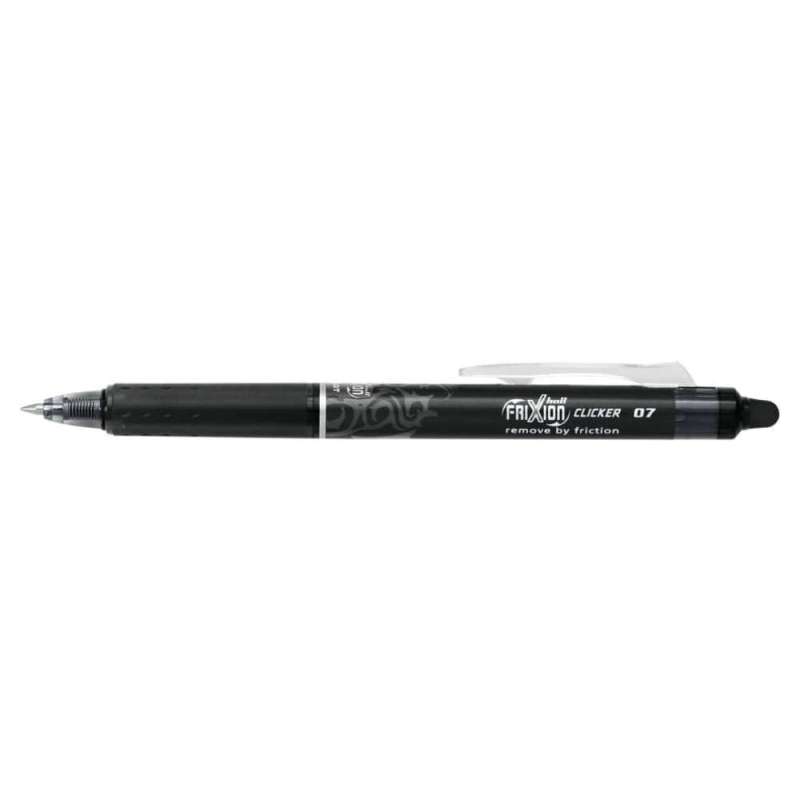 PILOT Tintenroller FriXion Clicker, Sets Einzeln, Strichstärke 0,4 mm, Farbe schwarz von PILOT