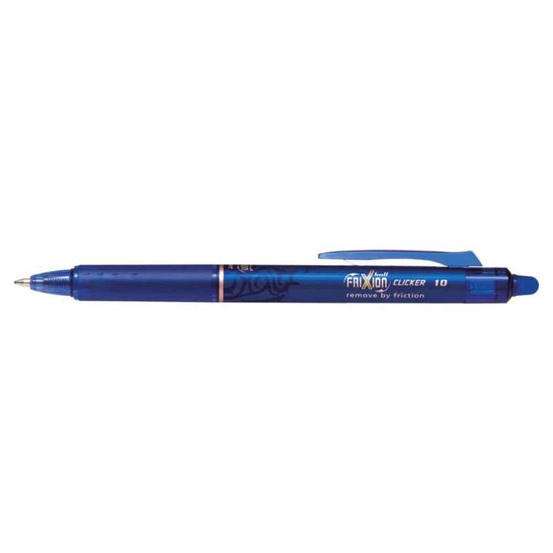 PILOT Tintenroller FriXion Clicker, Sets Einzeln, Strichstärke 0,5 mm, Farbe blau von PILOT