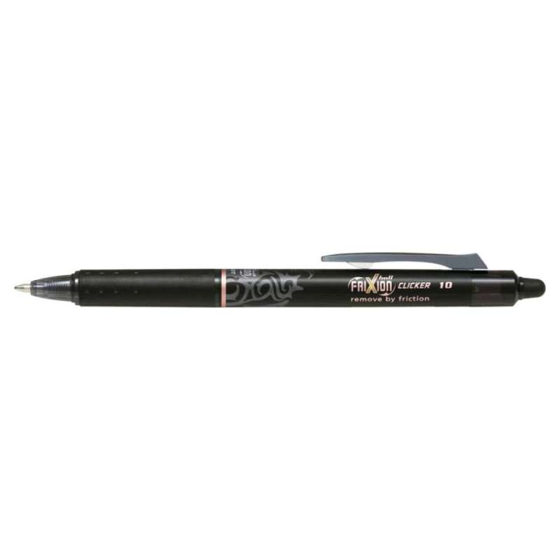 PILOT Tintenroller FriXion Clicker, Sets Einzeln, Strichstärke 0,5 mm, Farbe schwarz von PILOT