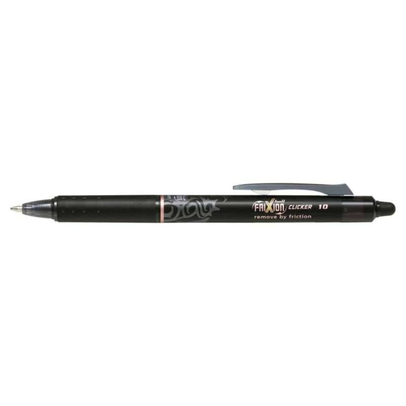PILOT Tintenroller FriXion Clicker, Sets Einzeln, Strichstärke 0,5 mm, Farbe schwarz von PILOT
