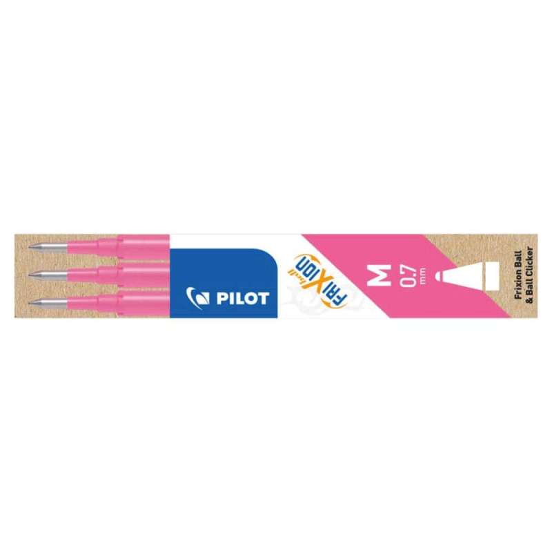 PILOT Tintenrollermine FriXion Ball/Clicker, Sets 3er Set, Farbe pink PILOT Tintenrollermine FriXion Ball/Clicker, Sets 3er Set, Farbe pink von PILOT