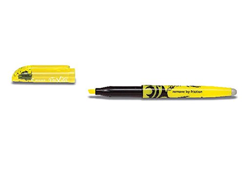 Textmarker Frixion, Strichstärke 1-3,8mm, gelb von PILOT