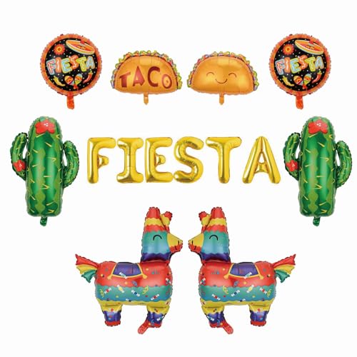 PIMXL 9 Stücke Mexiko Deko, Mexikanische Party Dekoration Fiesta Party Dekoration, Fiesta Party Supplies Hochzeit Geburtstag von PIMXL