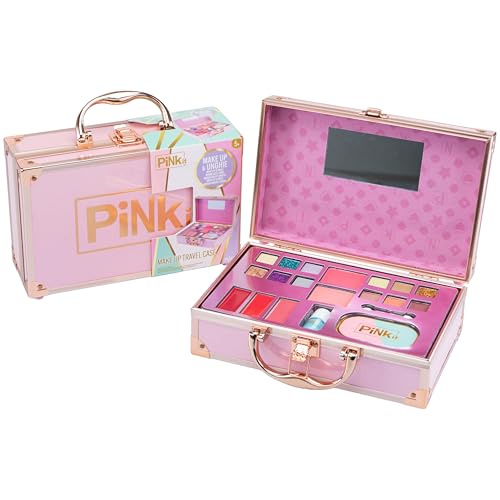 PINKIT Make Up Travel Case, 1 Koffer mit Spiegel und Schminkset für Kinder, 40071 PINKIT Make Up Travel Case, 1 Koffer mit Spiegel und Schminkset für Kinder, 40071 von PINKIT