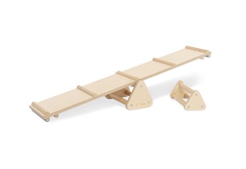 Pinolino 398305 Balancewippe und Balken 'Kari', 3-TLG, Natur Pinolino 398305 Balancewippe und Balken 'Kari', 3-TLG, Natur von PINOLINO
