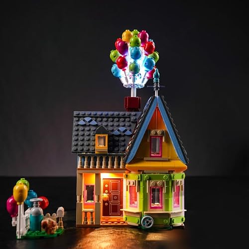 PIPART LED Light Kit for Lego 43217 Carls Haus aus Oben, Light Kit ONLY, Lego Model NOT Included von PIPART