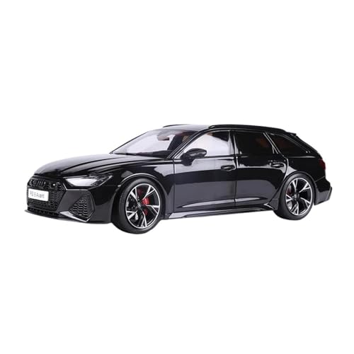Druckgussfahrzeuge Motorfahrzeuge 1/18 for Audi RS6 C8 Avant Statische Simulation Legierung Metall Modellauto Druckguss Metallguss Ornamente Fertiges Modellauto(Black) von PIPJLCGE