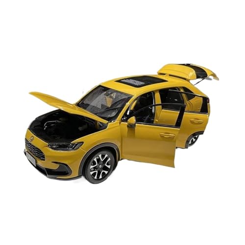 Druckgussfahrzeuge Motorfahrzeuge 1/18 for Honda ZR-V SUV Mini Statisches Automodell Legierung Simulationsmodell Ornamente Sammlung Fertiges Modellauto(Yellow) von PIPJLCGE