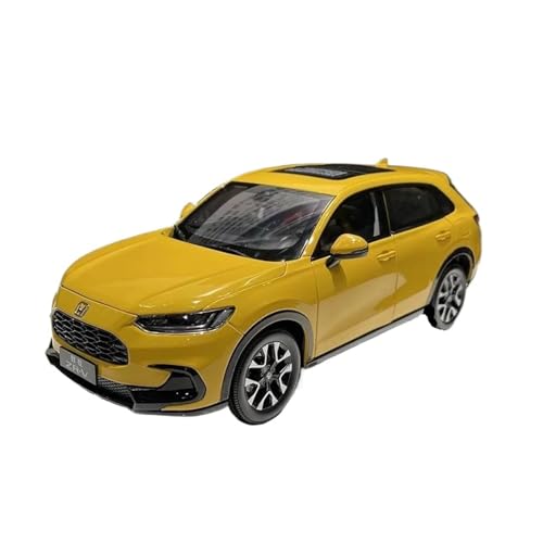 Druckgussfahrzeuge Motorfahrzeuge 1/18 for Honda ZR-V SUV Statische Simulation Zinklegierung Modellauto Druckguss Metallguss Ornamente Fertiges Modellauto(Yellow) von PIPJLCGE