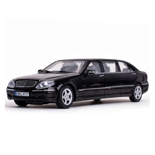 Druckgussfahrzeuge Motorfahrzeuge 1/18 for Mercedes-Benz S600 Mini-Simulation Statischen Maßstab Legierung Automodell Metallmodell Kreative Ornamente Fertiges Modellauto von PIPJLCGE